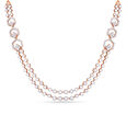 Tanishq 18 Karat Diamond Necklace Set for Women 2