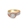 Tanishq 18 Karat Diamond Finger Ring for Women 3