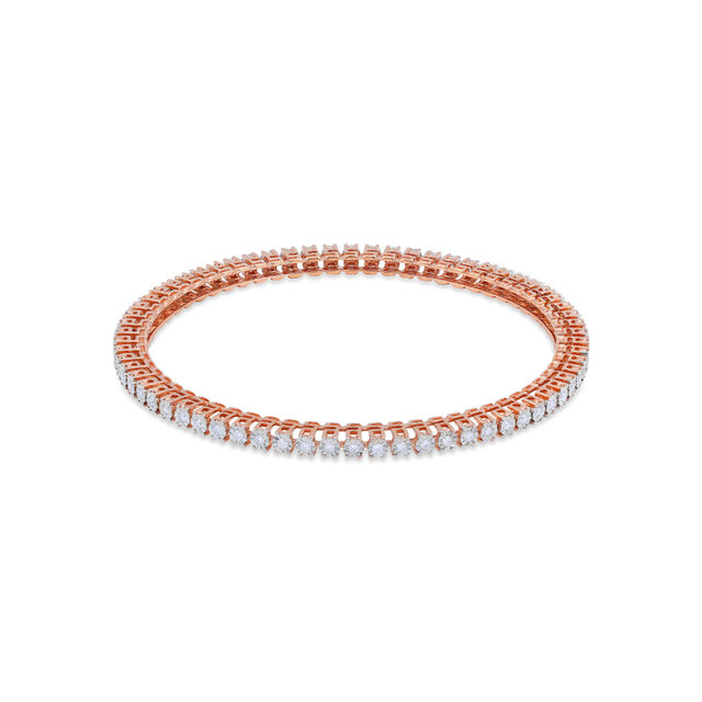 Dazzling Diamond Cushion Bangle 2