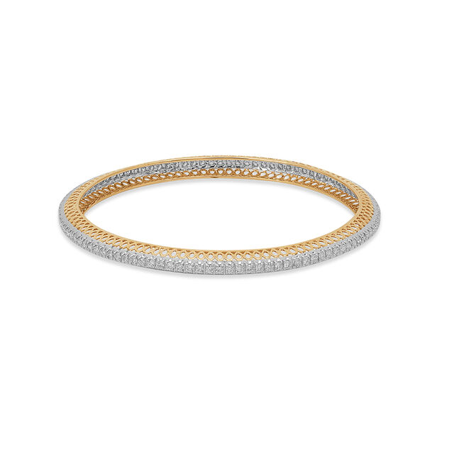 Tanishq 18 Karat Diamond Bangle for Women 2