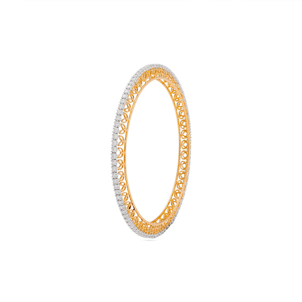 Buy Whispers of Luxury and Light Bangle at Best Price Tanishq US