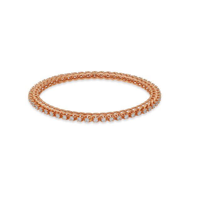 Tanishq 18 Karat Diamond Bangle for Women 