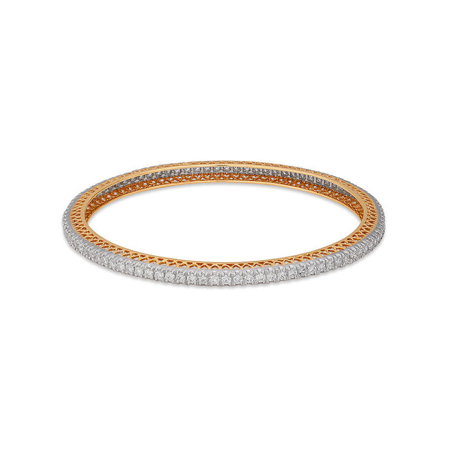 Tanishq 18 Karat Diamond Bangle for Women 
