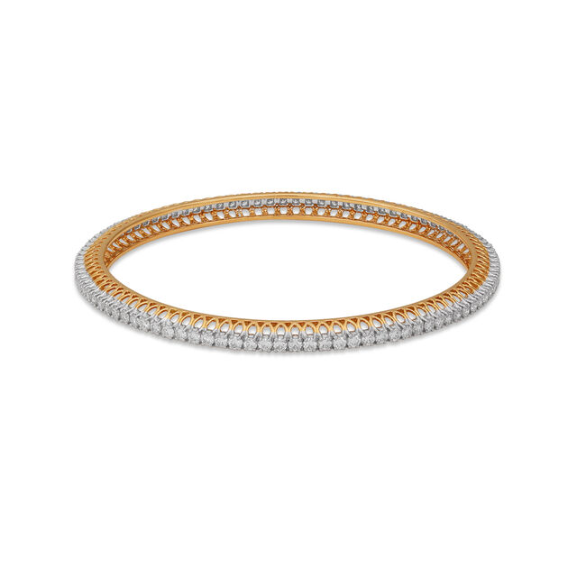 Tanishq 18 Karat Diamond Bangle for Women 