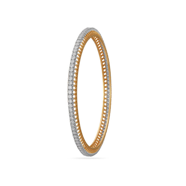 Tanishq 18 Karat Diamond Bangle for Women 2