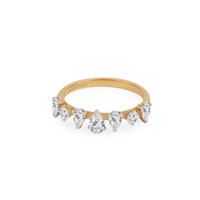 Tanishq 18KT Diamond Finger Ring for Women 