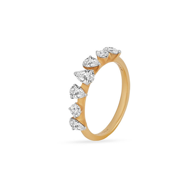 Tanishq 18KT Diamond Finger Ring for Women 2