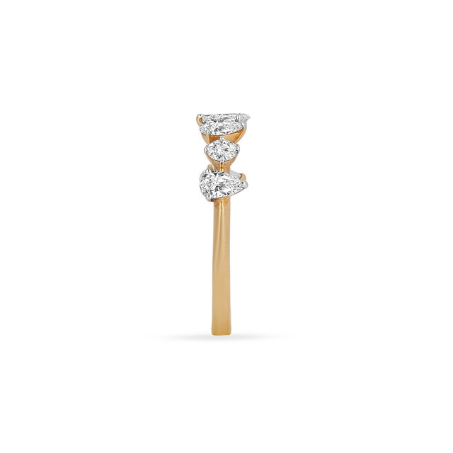Tanishq 18KT Diamond Finger Ring for Women 3