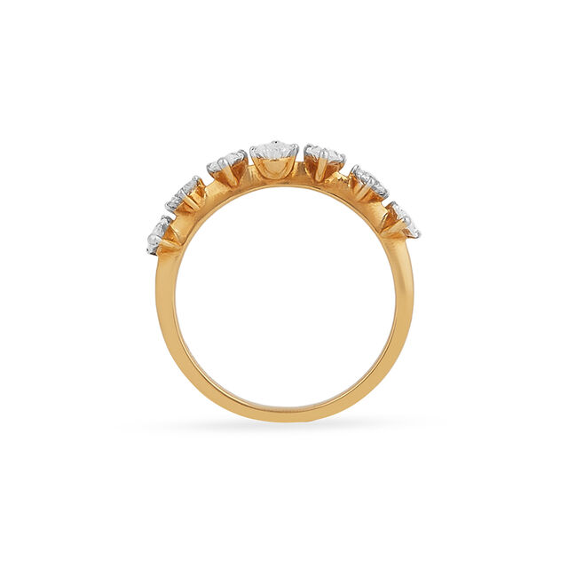 Tanishq 18KT Diamond Finger Ring for Women 4