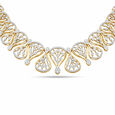 Radiant Diamond Petals Necklace 2