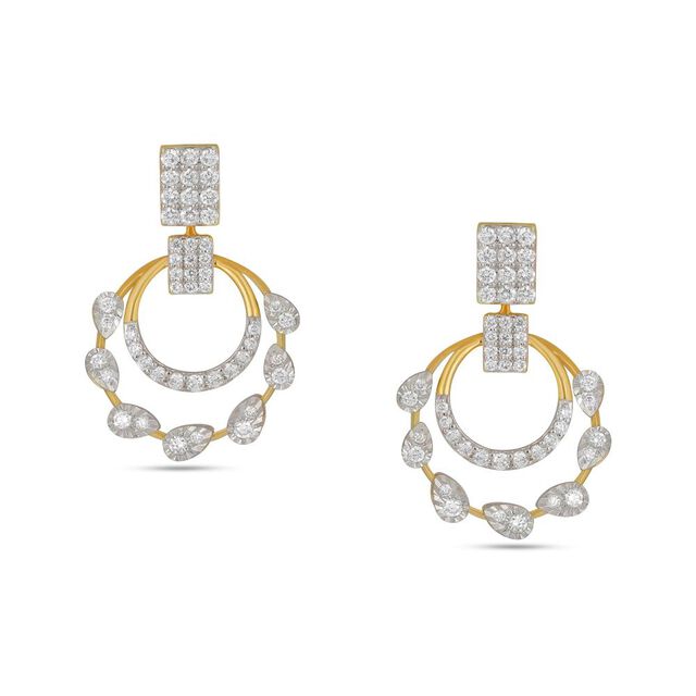 Minimalist Diamond Cascade Necklace Set 4