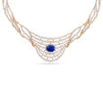 Tanishq 18 Karat Diamond Necklace Set for Women 2