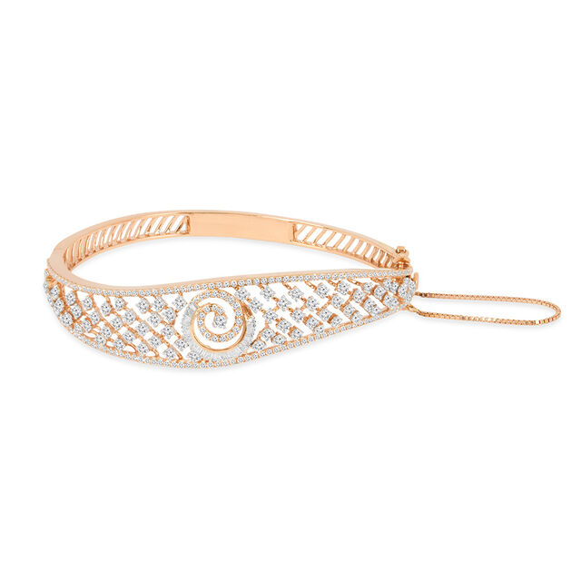 Tanishq 18KT Diamond Bangle for Women 