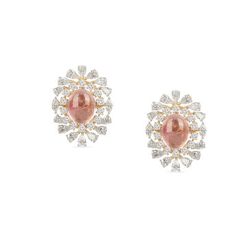 Tanishq 18KT Diamond Stud Earrings for Women