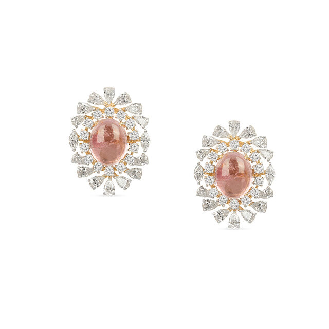 Tanishq 18KT Diamond Stud Earrings for Women 