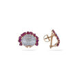 Fan Shaped Symphony Earrings,,hi-res 2