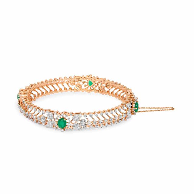 Tanishq 18KT Diamond Bangle for Women 