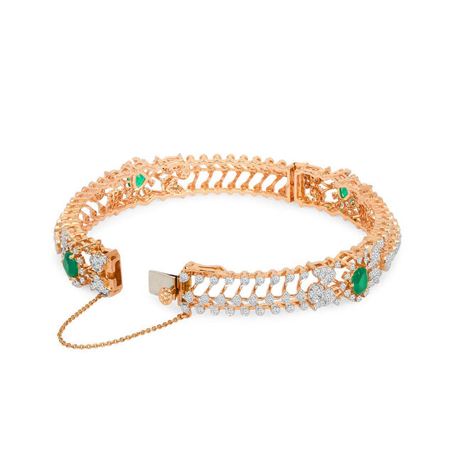 Tanishq 18KT Diamond Bangle for Women 4