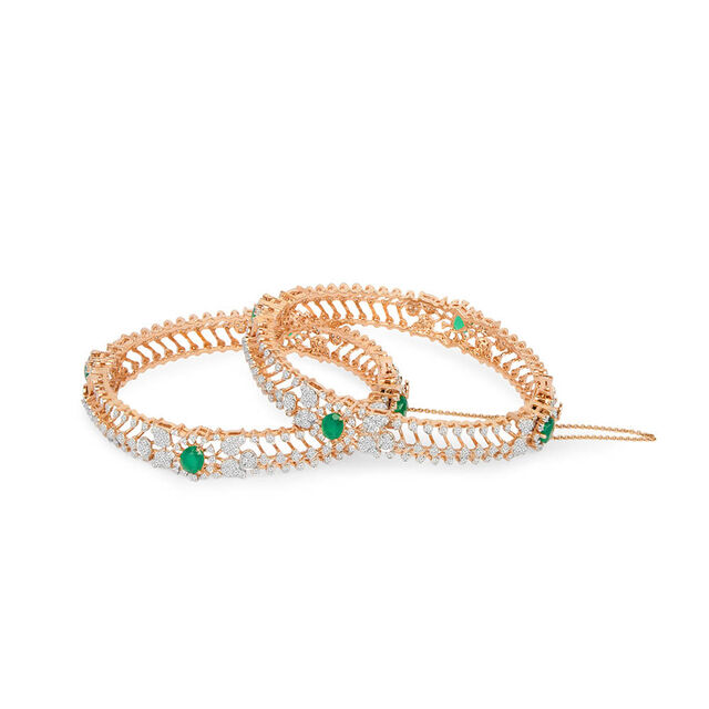 Tanishq 18KT Diamond Bangle for Women 5