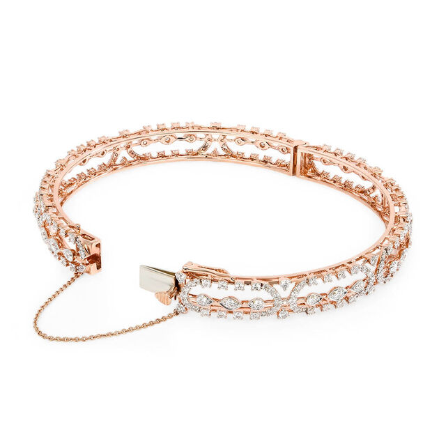 Tanishq 18KT Diamond Bangle for Women 5