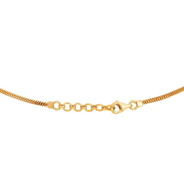 Pearlescent Cascade Gold Necklace Set 4
