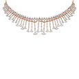 Tanishq 18 Karat Diamond Necklace Set for Women 2