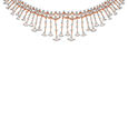 Tanishq 18 Karat Diamond Necklace Set for Women 3