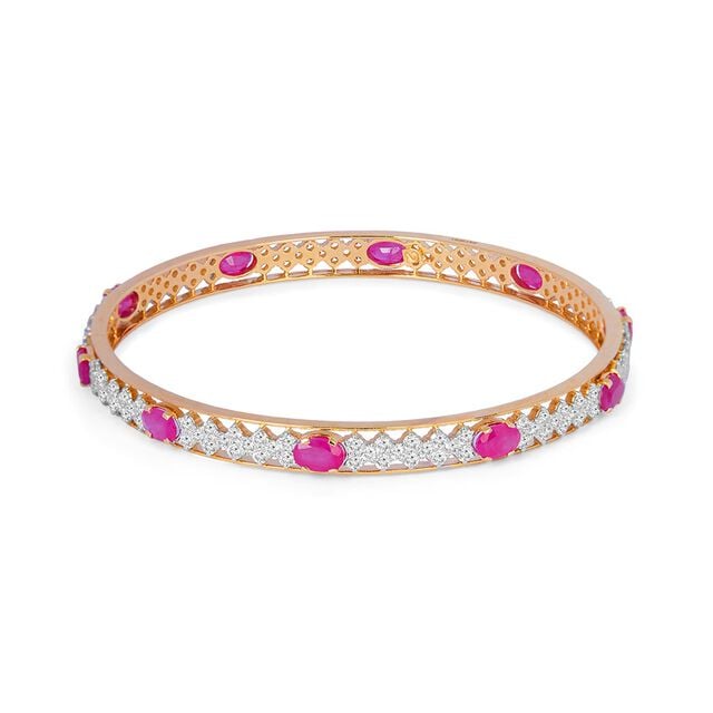 Tanishq 18KT  Gold Bangle for Women 