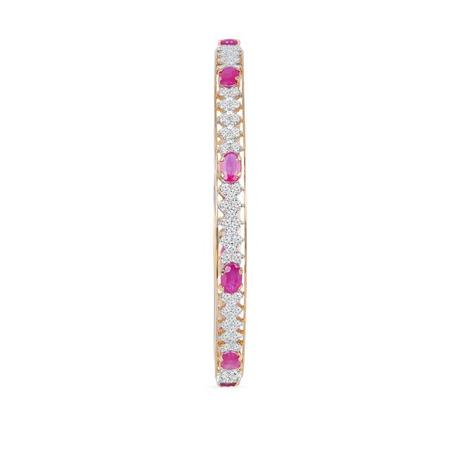 Tanishq 18KT  Gold Bangle for Women 4