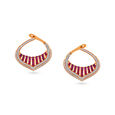 Elegant Arc Motif Ensemble Necklace Set 2