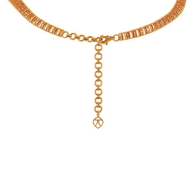 Elegant Arc Motif Ensemble Necklace Set 4