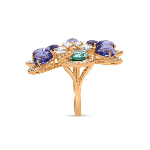 Tanishq 18 Karat Gold Finger Ring 