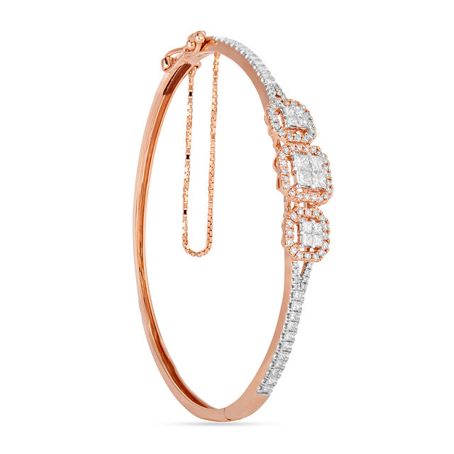 Tanishq 18KT Diamond Bangle for Women 2