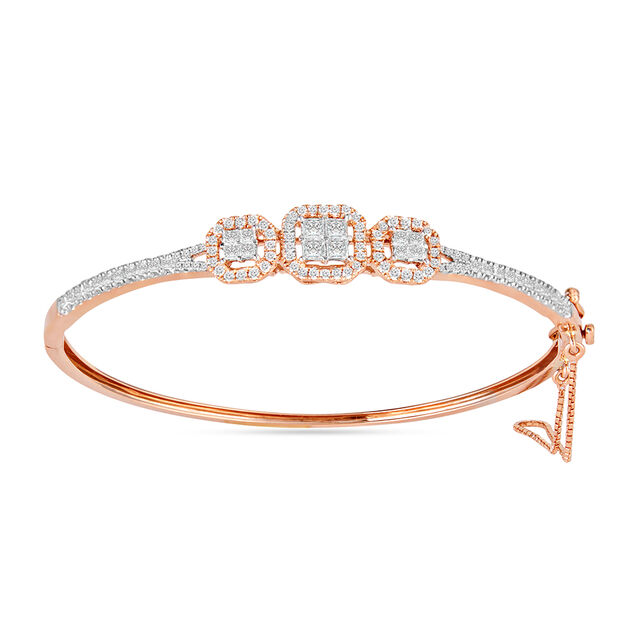 Tanishq 18KT Diamond Bangle for Women 3