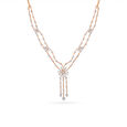Tanishq 18 Karat Diamond Necklace Set for Women 2