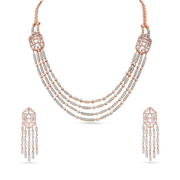 Luminous Layered Necklace Set