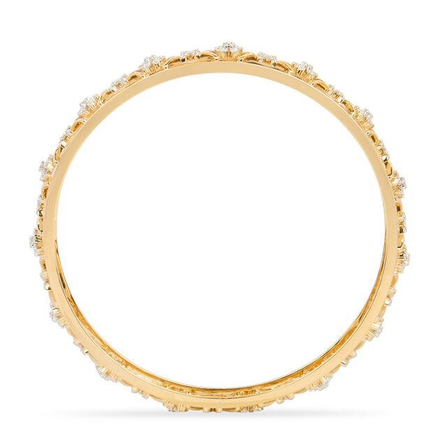 Tanishq 18KT Diamond Bangle for Women 3