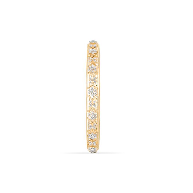 Tanishq 18KT Diamond Bangle for Women 4