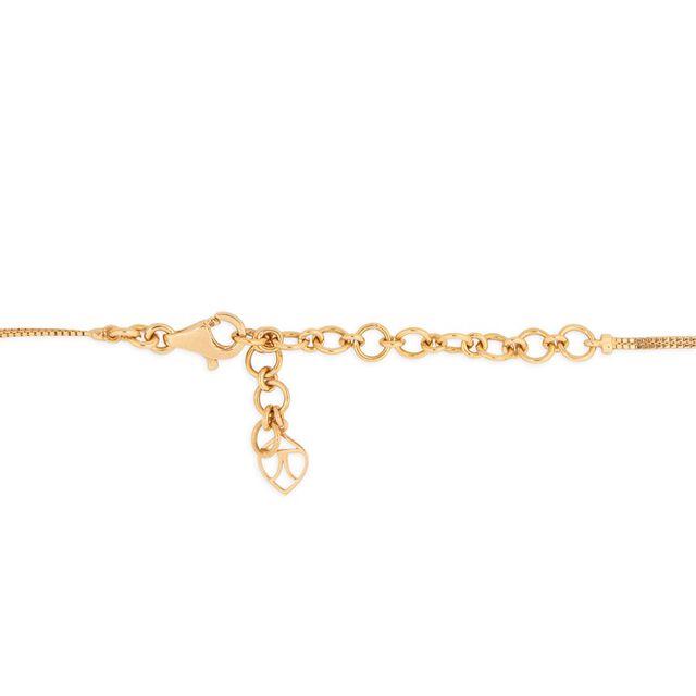 Tanishq 18KT Diamond Neckwear with Earrings for Women 4