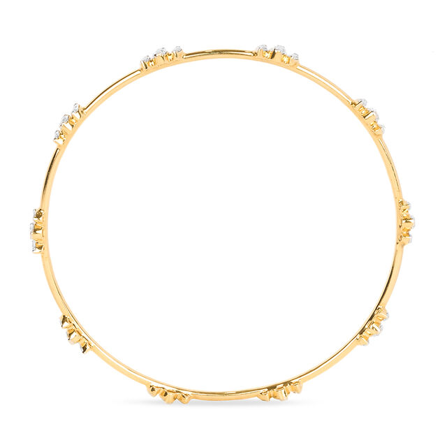 Tanishq 18KT Diamond Bangle for Women 3