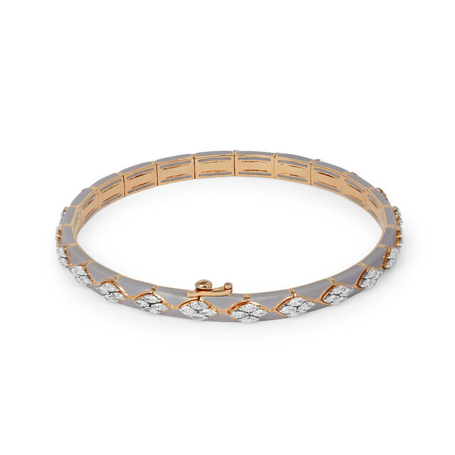 Tanishq 18KT Diamond Bangle for Women 4