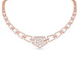 Geometric Harmony Diamond Necklace Set 3