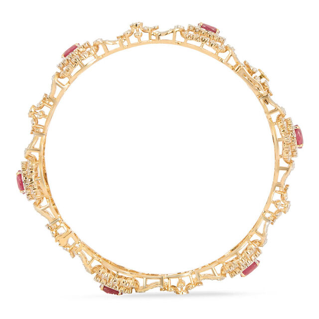 Tanishq 18KT Diamond Bangle for Women 3