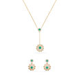Classic Teardrop Necklace Set 