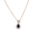 Tanishq 18 Karat Diamond Necklace Set for Women 3