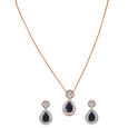 Tanishq 18 Karat Diamond Necklace Set for Women 