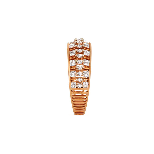 Tanishq 18KT Diamond Finger Ring for Women 3
