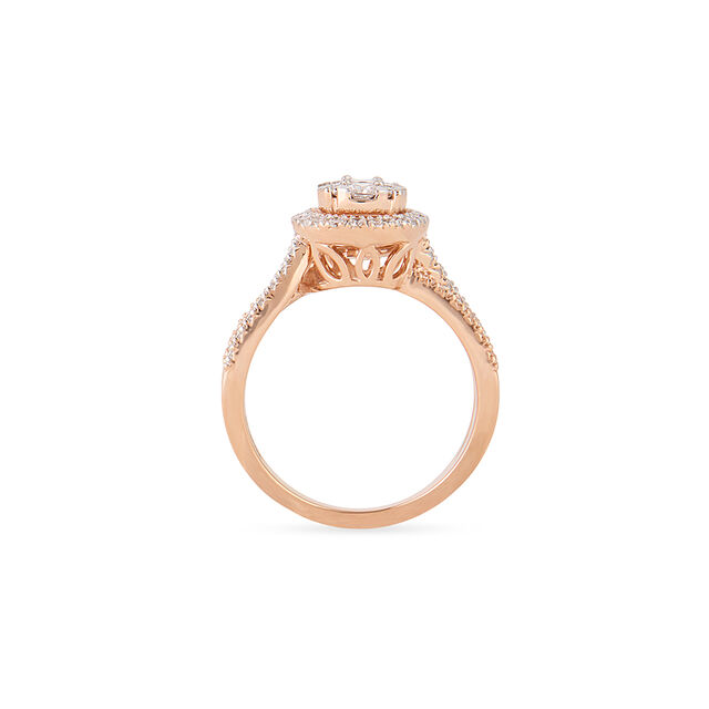 Tanishq 18KT Diamond Finger Ring for Women 4