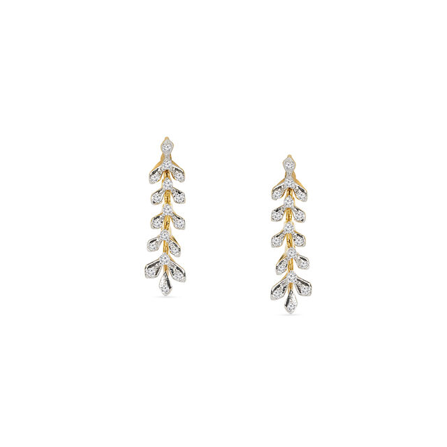 Tanishq 18KT Diamond Necklace Set for Women 4