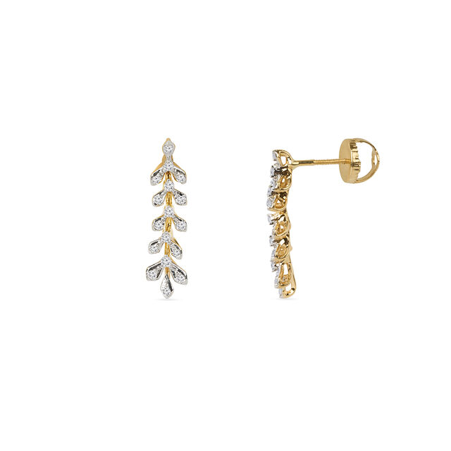 Tanishq 18KT Diamond Necklace Set for Women 5